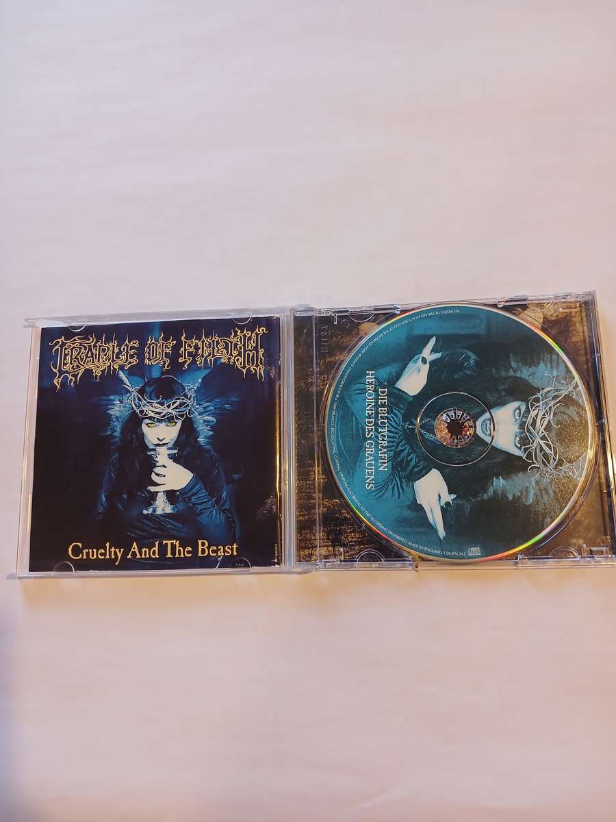 Cradle of Filth, Cruelty and the Beast CD, UK