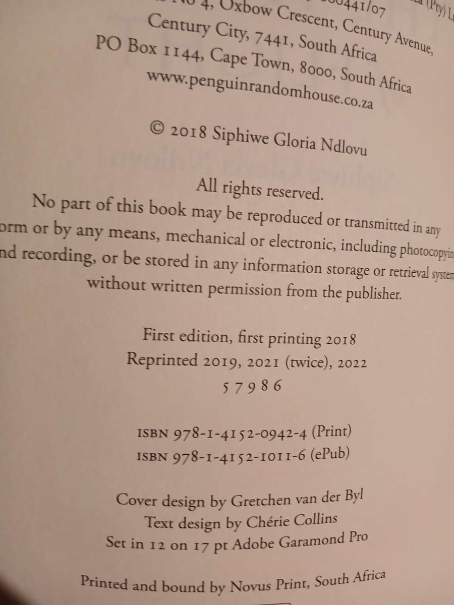 The Theory of Flight by Siphiwe Gloria Ndlovu