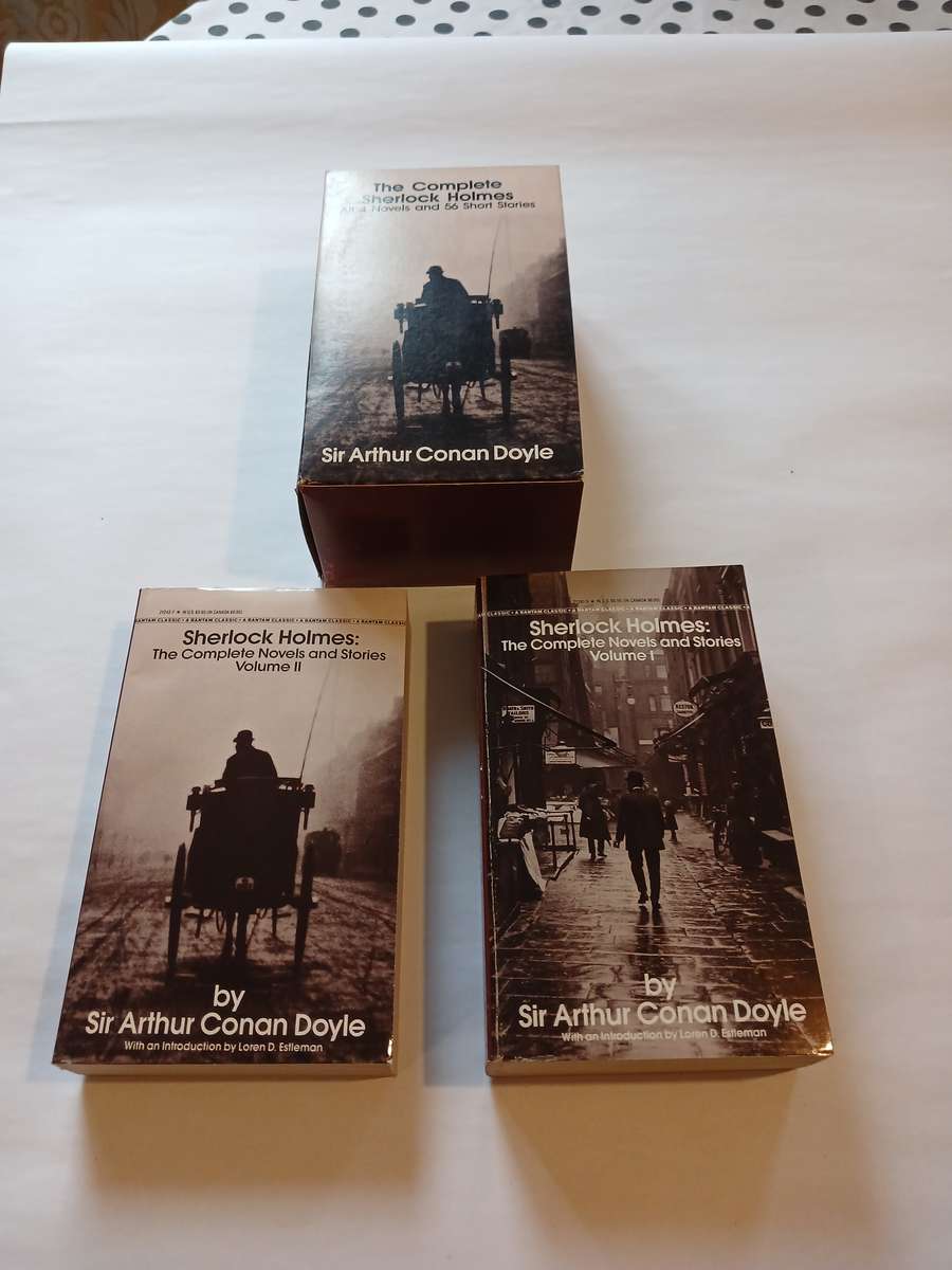 Sherlock Holmes, The Complete Sherlock Holmes, 2 Book Boxset by Sir Arthur Conan Doyle