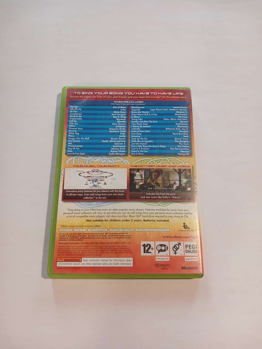 Xbox 360, Lips
