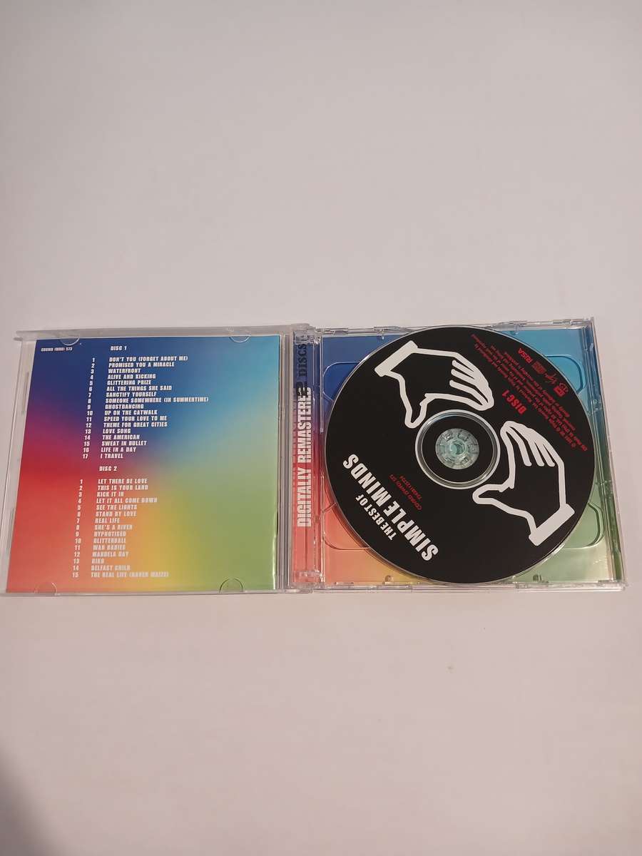 Simple Minds, The Best Of, 2 x CD Digitally Remastered