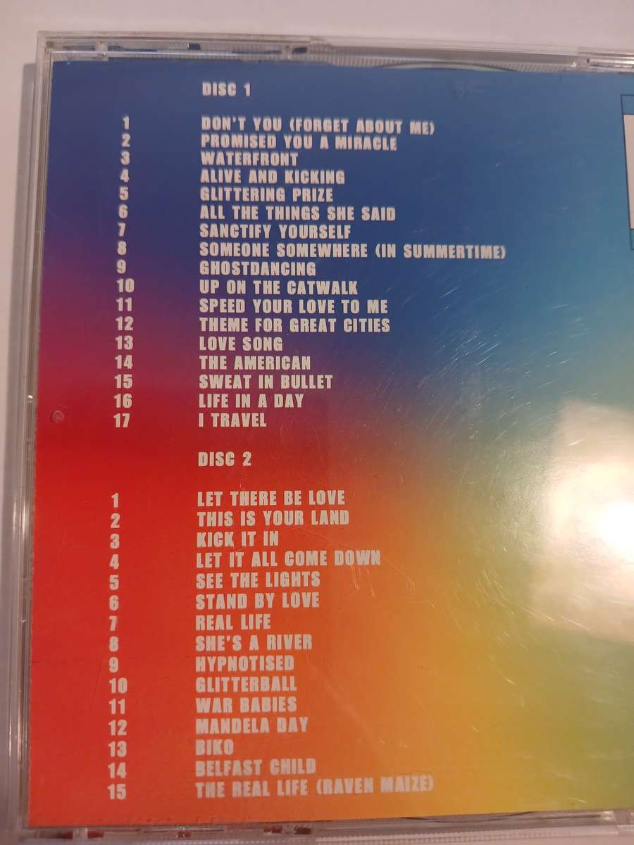 Simple Minds, The Best Of, 2 x CD Digitally Remastered