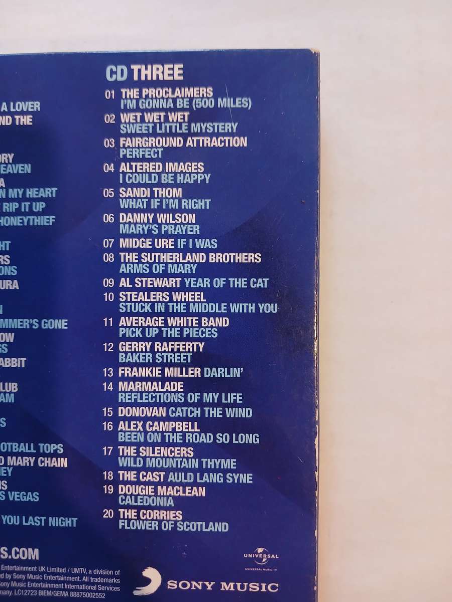 Made in Scotland, 3 x CD Compilation, UK