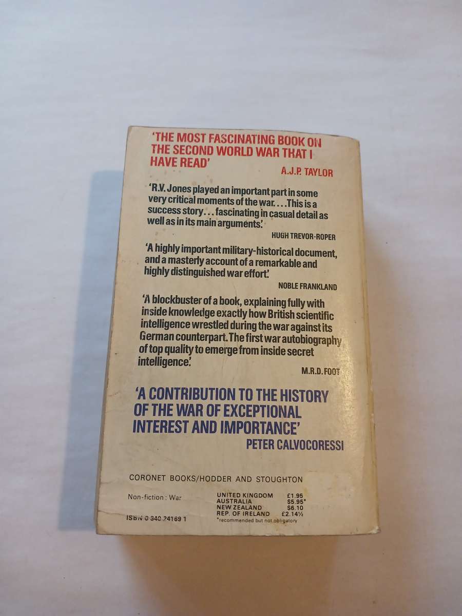 Most Secret War, British Scientific Intelligence 1939-1945 by R.V. Jones