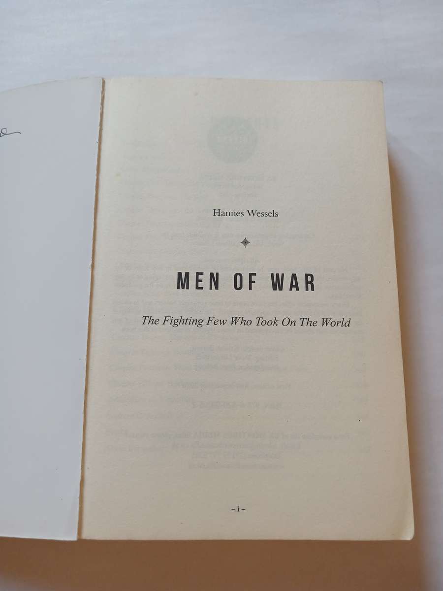 Men of War by Hannes Wessels