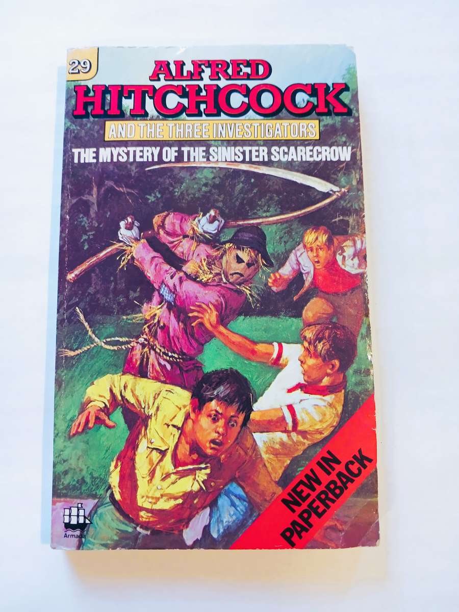 The Mystery of the Sinister Scarecrow by Alfred Hitchcock