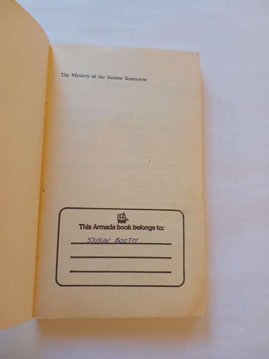 The Mystery of the Sinister Scarecrow by Alfred Hitchcock