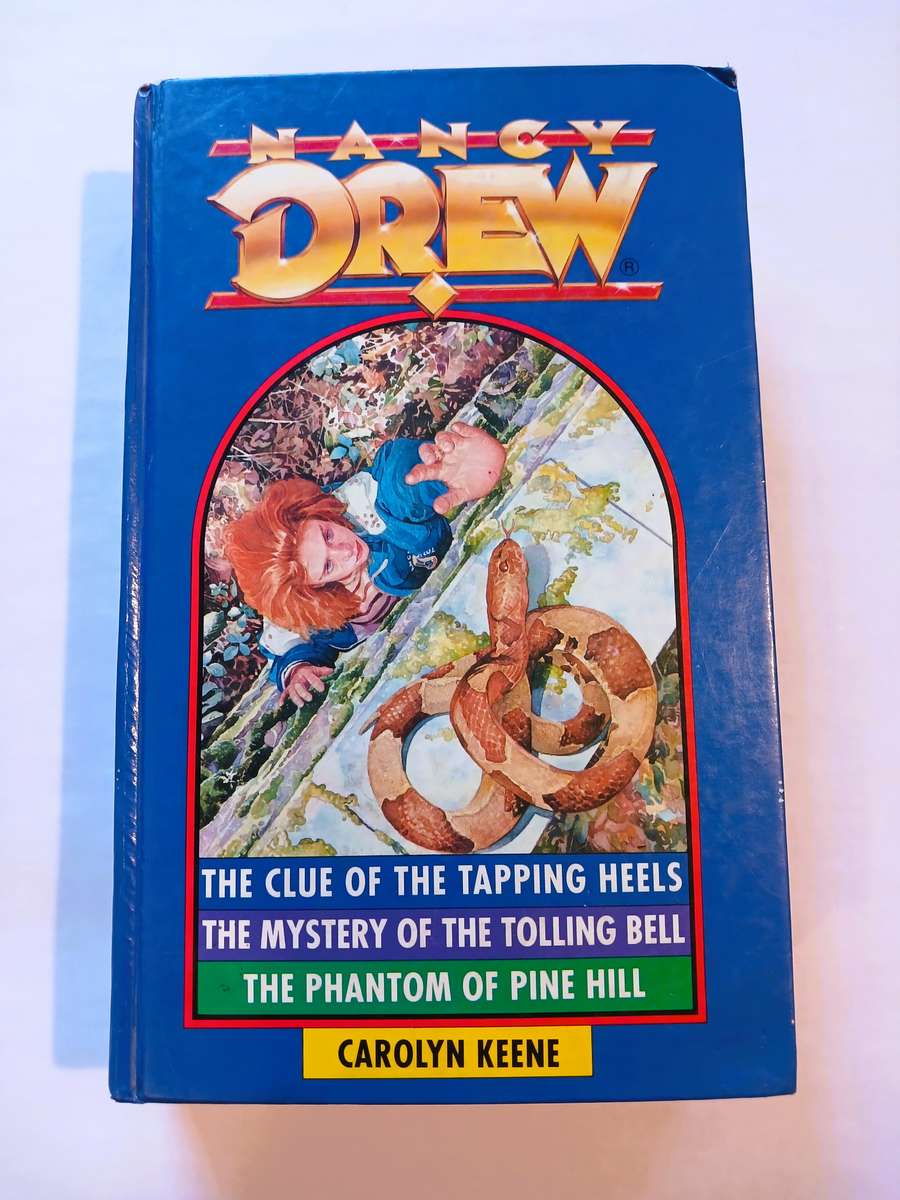 Nancy Drew, Carolyn Keene, 3 Books in 1, Hardcover