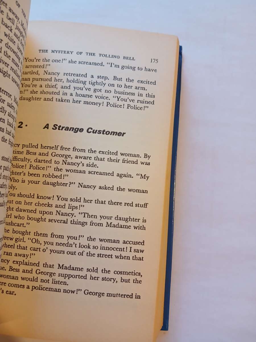 Nancy Drew, Carolyn Keene, 3 Books in 1, Hardcover