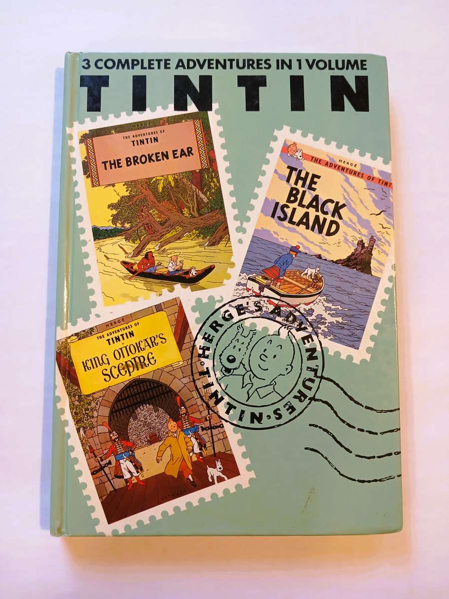 Tintin, 3 Complete Adventures in 1 Volume, Volume 2