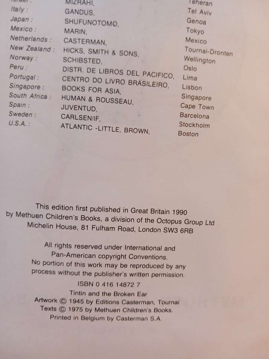 Tintin, 3 Complete Adventures in 1 Volume, Volume 2