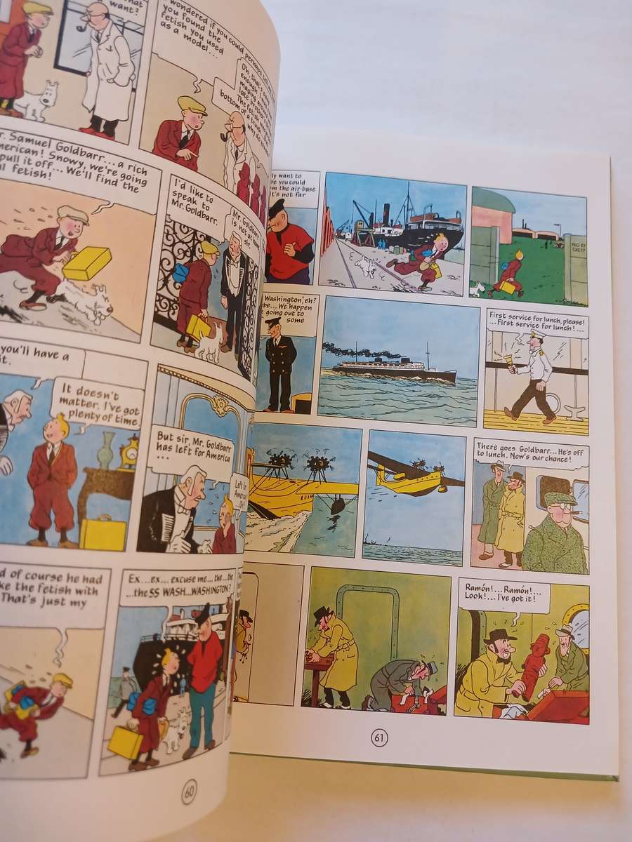 Tintin, 3 Complete Adventures in 1 Volume, Volume 2