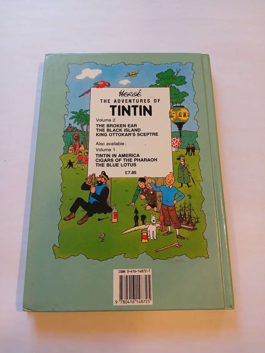 Tintin, 3 Complete Adventures in 1 Volume, Volume 2