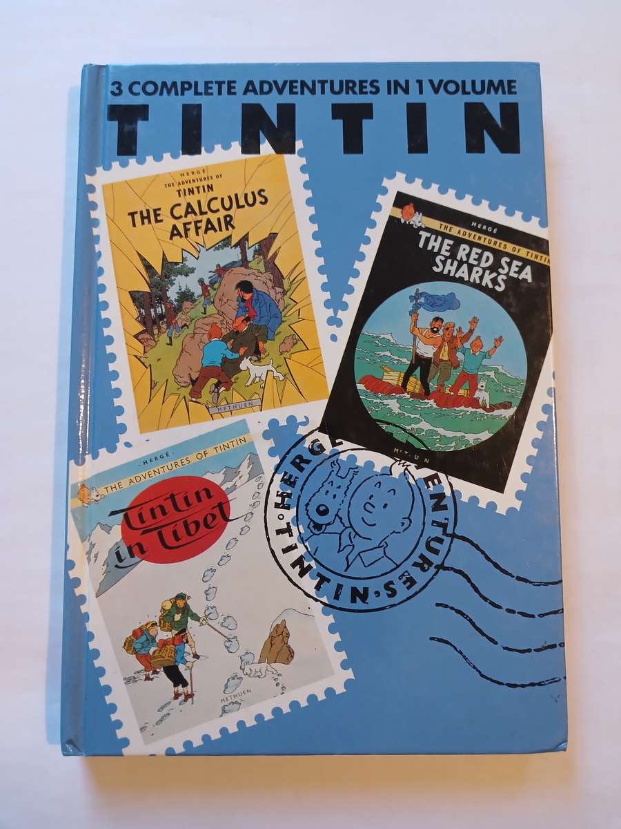 Tintin, 3 Complete Adventures in 1 Volume, Volume 6