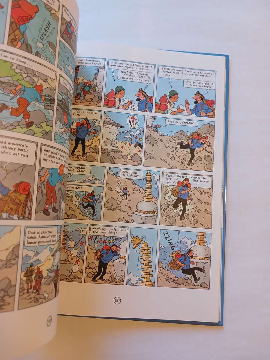 Tintin, 3 Complete Adventures in 1 Volume, Volume 6
