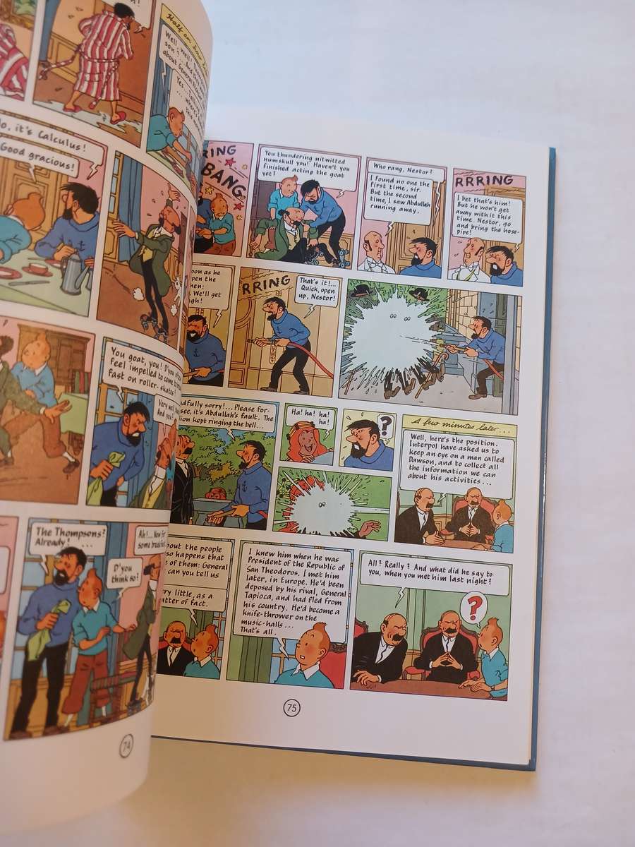 Tintin, 3 Complete Adventures in 1 Volume, Volume 6