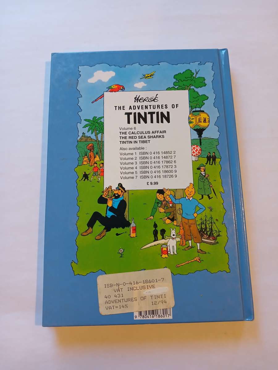 Tintin, 3 Complete Adventures in 1 Volume, Volume 6