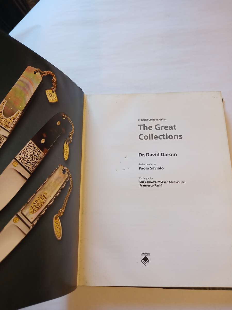 Modern Custom Knives, The Great Collections by David Darom