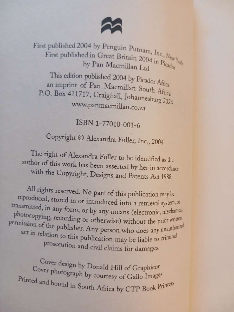 Scribbling The Cat by Alexandra Fuller