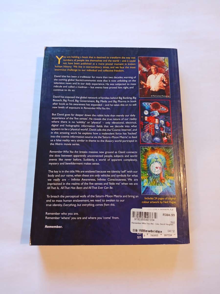 Remember Who You Are by David Icke