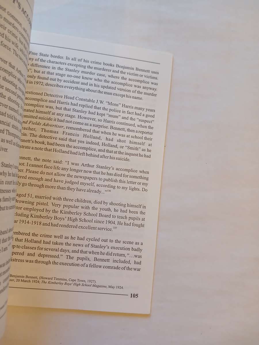 Kimberley Murders Most Foul 1870-1950 by Steve Lunderstedt