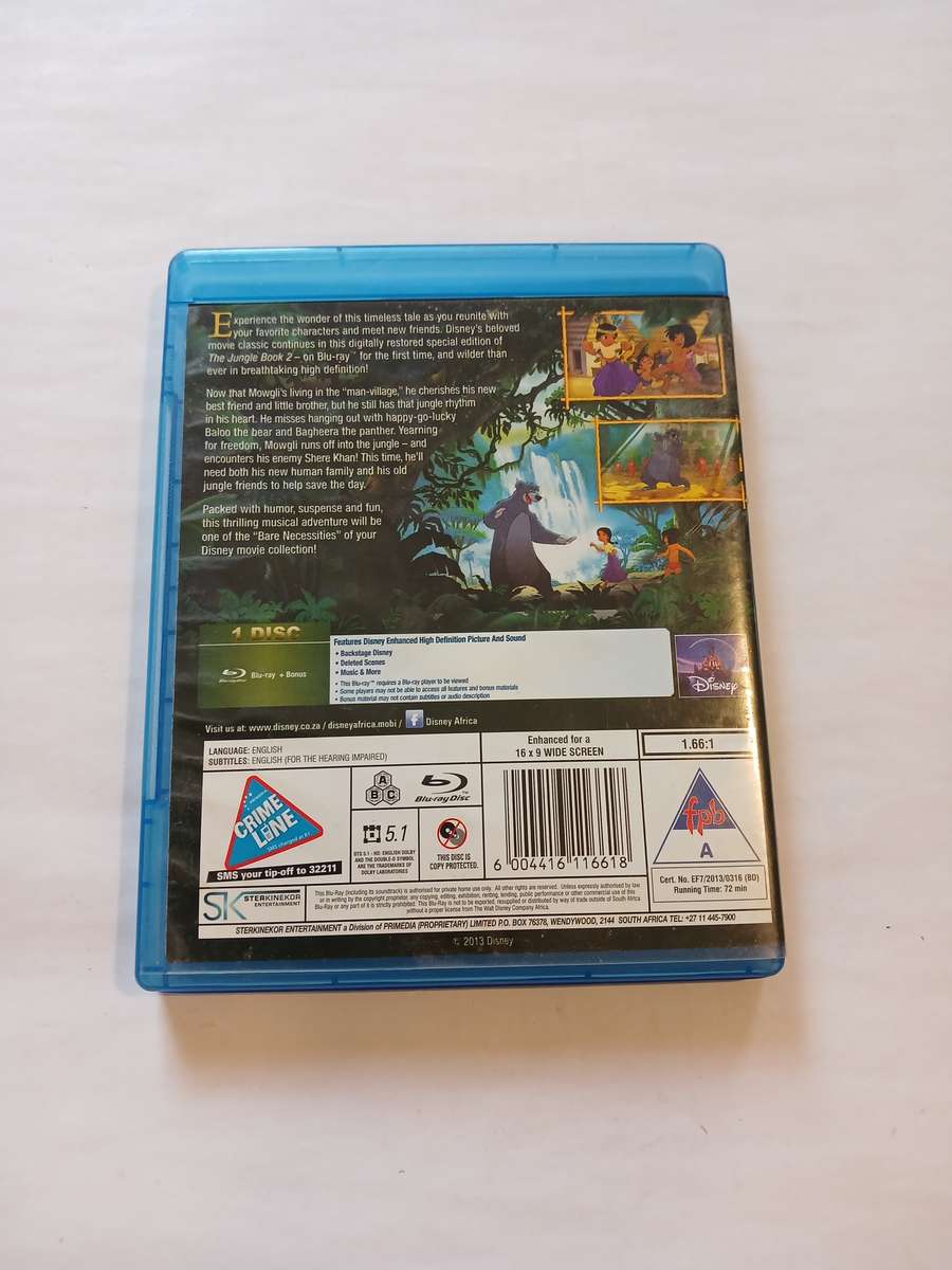 The Jungle Book 2 Blu-ray