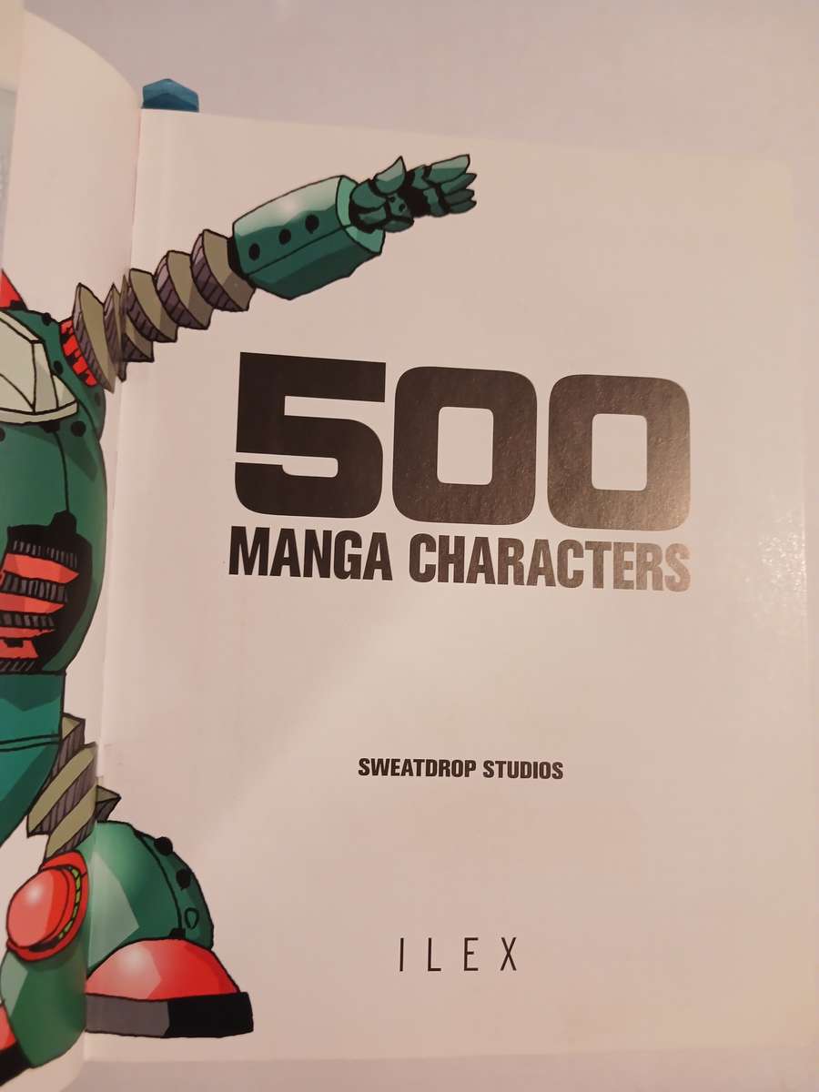 500 Manga Characters, Sweatdrop Studios