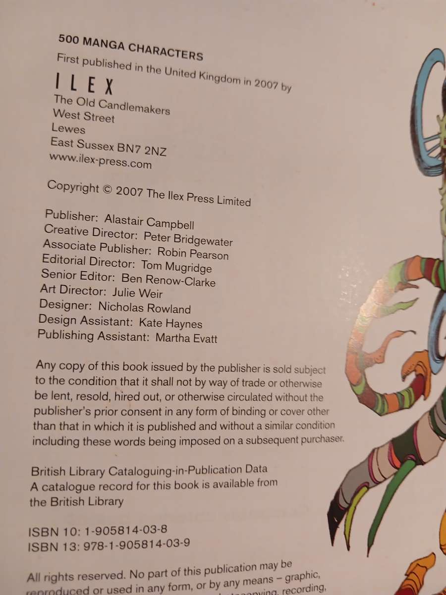 500 Manga Characters, Sweatdrop Studios