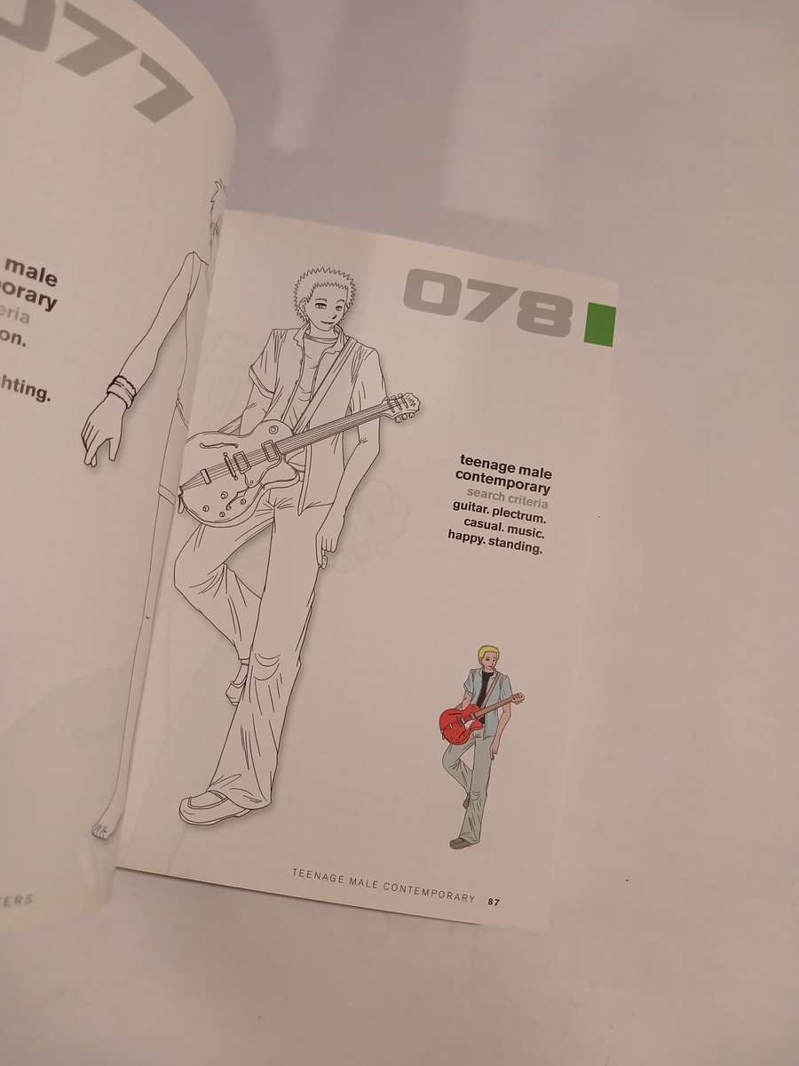 500 Manga Characters, Sweatdrop Studios