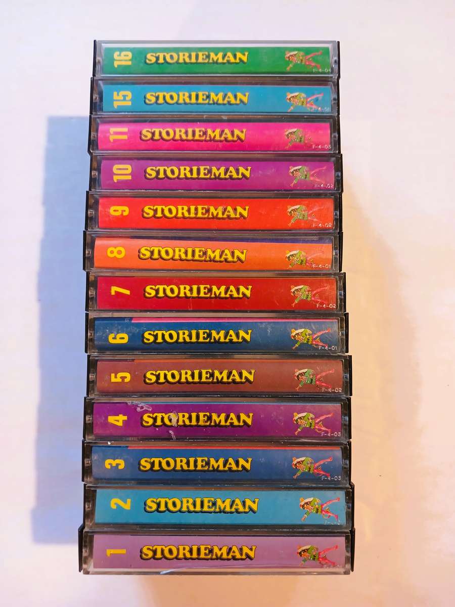 Storieman, 13 x Cassette, No. 1 - 11, 15 & 16
