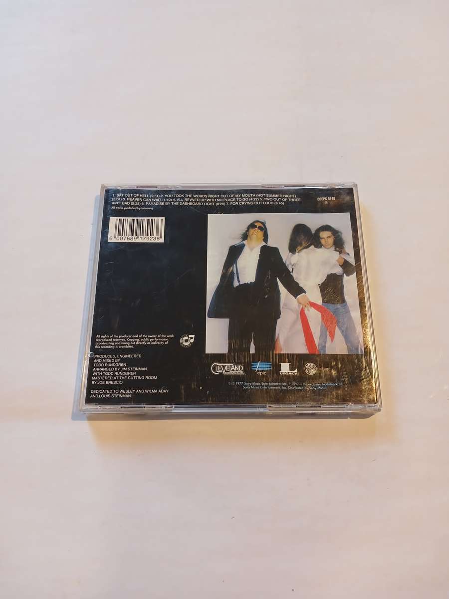Meat Loaf, Bat Out of Hell CD