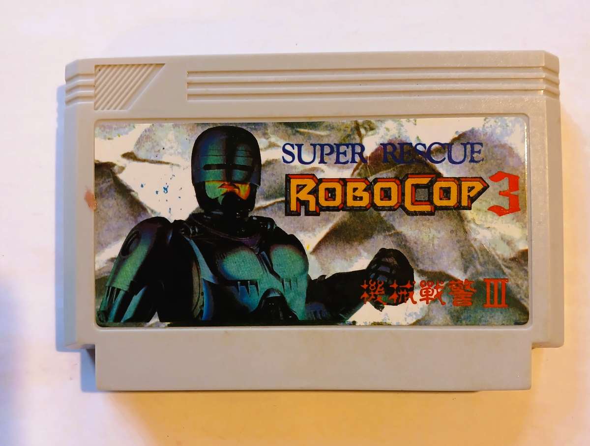 RoboCop 3, TV Game Cartridge