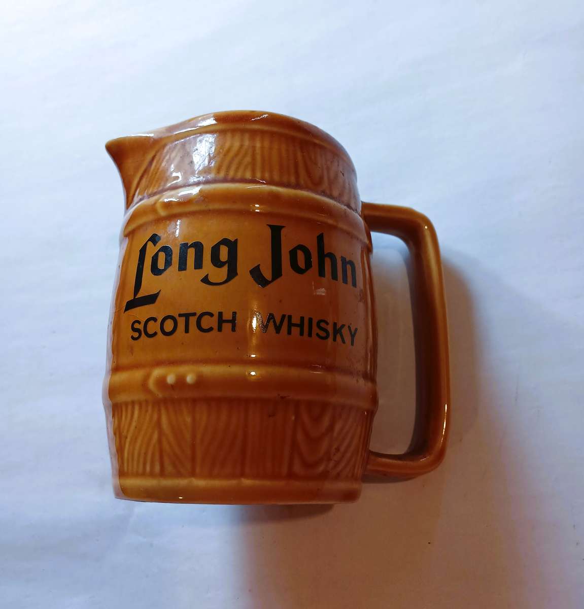 Long John Scotch Whisky Porcelain Mug, Made in Scotland