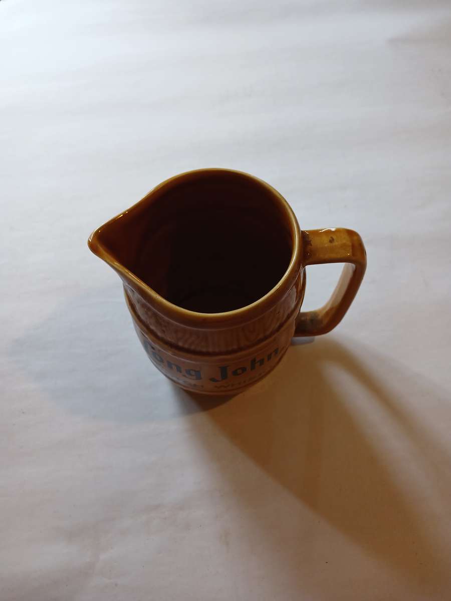 Long John Scotch Whisky Porcelain Mug, Made in Scotland