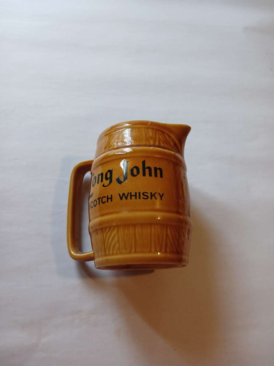 Long John Scotch Whisky Porcelain Mug, Made in Scotland