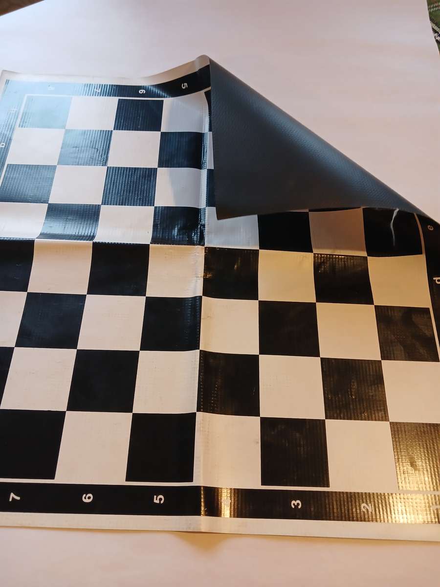 Chess Set with 50cm Silicone Foldable Mat