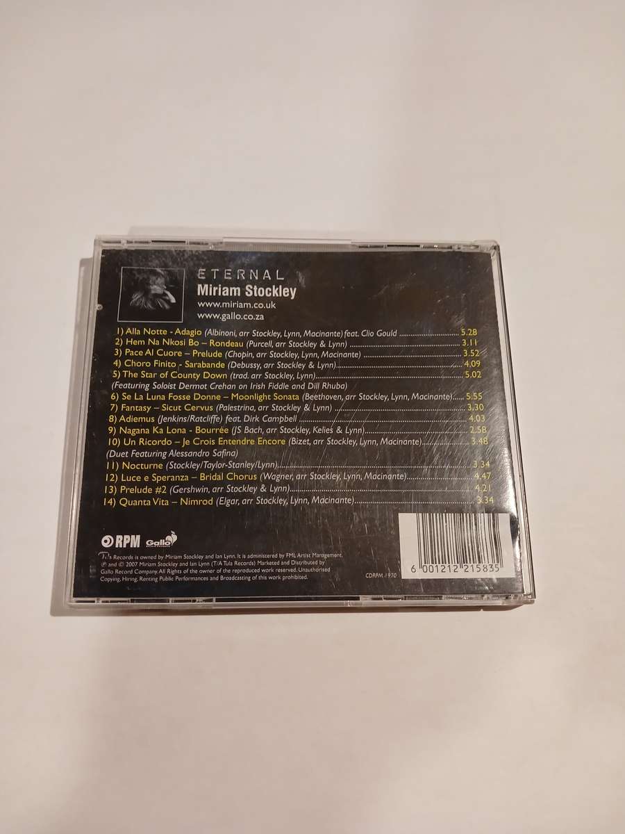 Miriam Stockley, Eternal CD