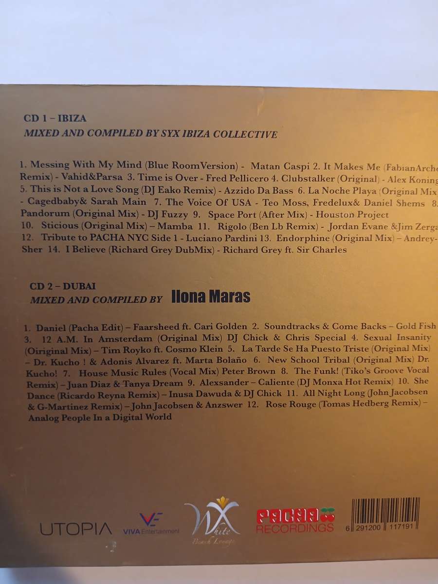 Pacha Dubai VIP, Luxury at its Core, 2 x CD