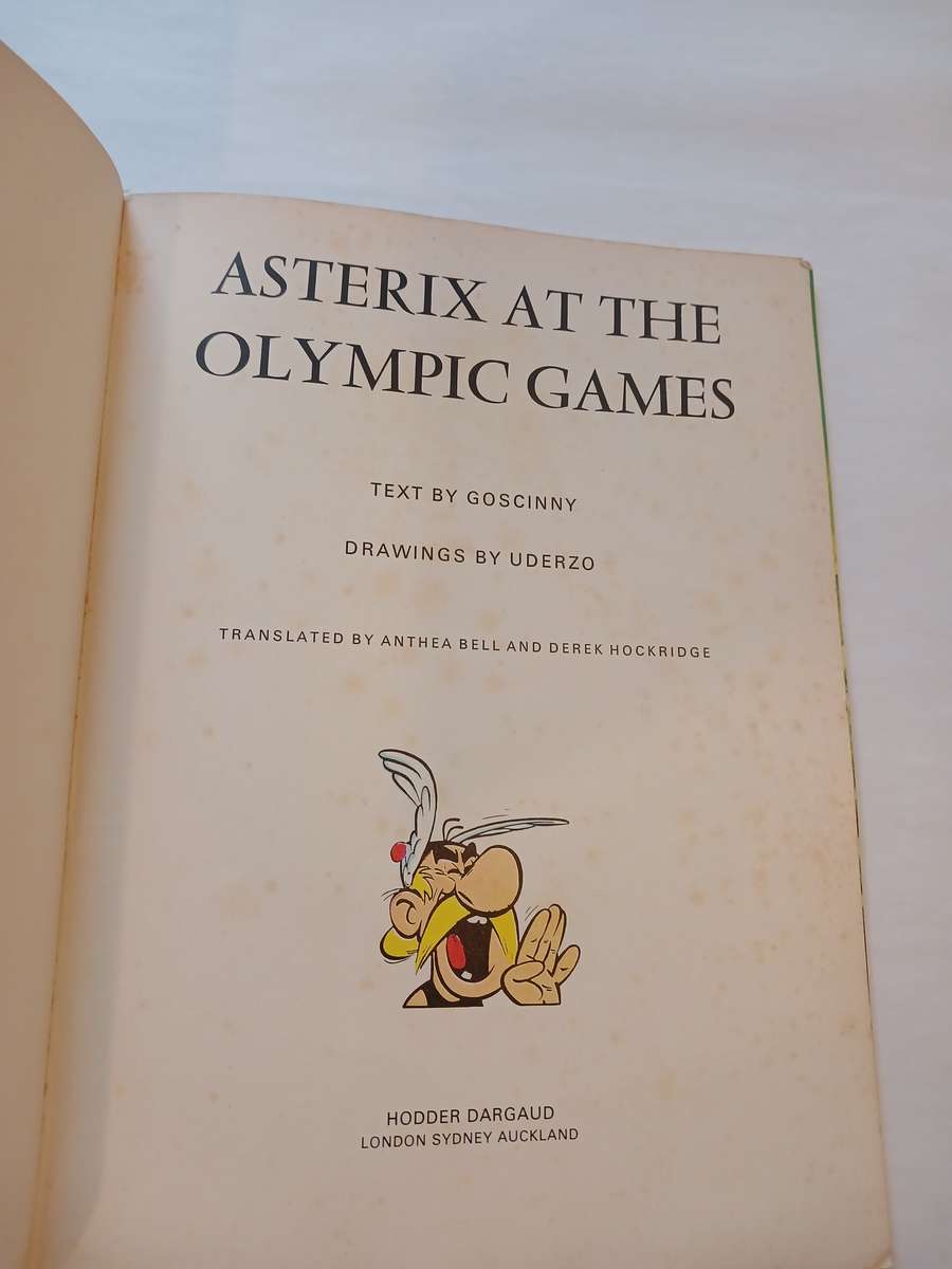 Asterix at The Olympic Games by Goscinny and Uderzo