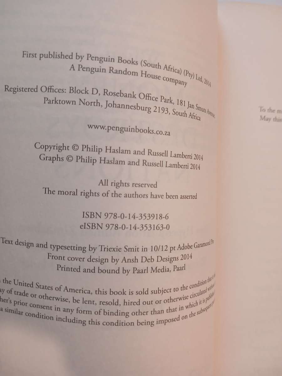 When Money Destroys Nations by Philip Haslam with Russell Lamberti, signed