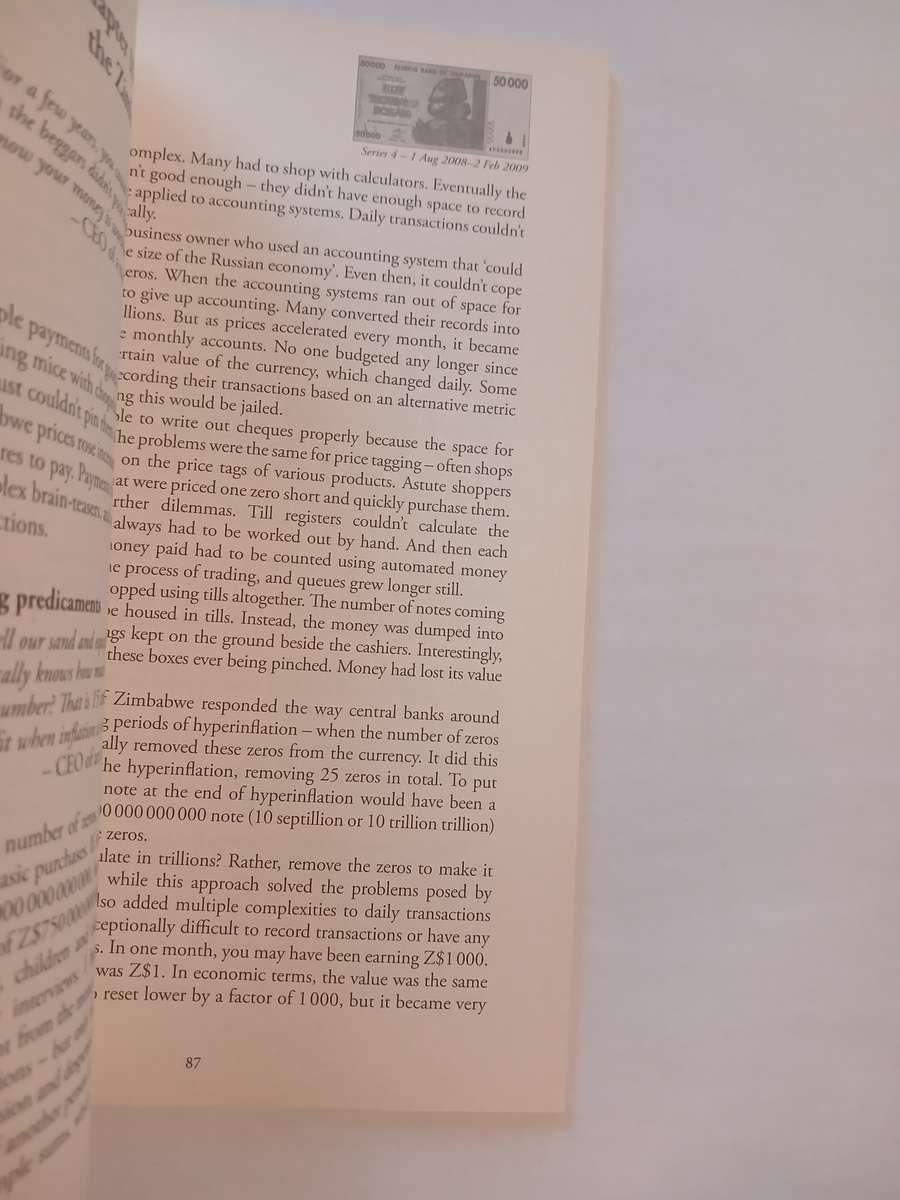 When Money Destroys Nations by Philip Haslam with Russell Lamberti, signed