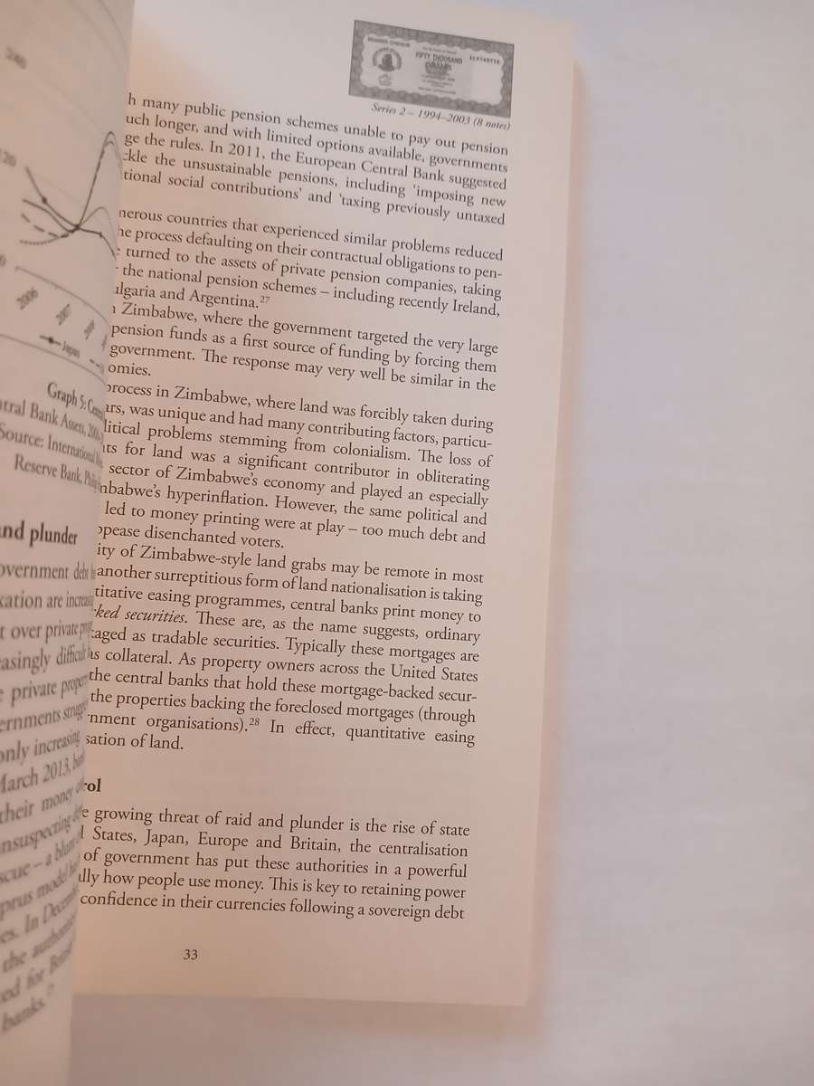 When Money Destroys Nations by Philip Haslam with Russell Lamberti, signed