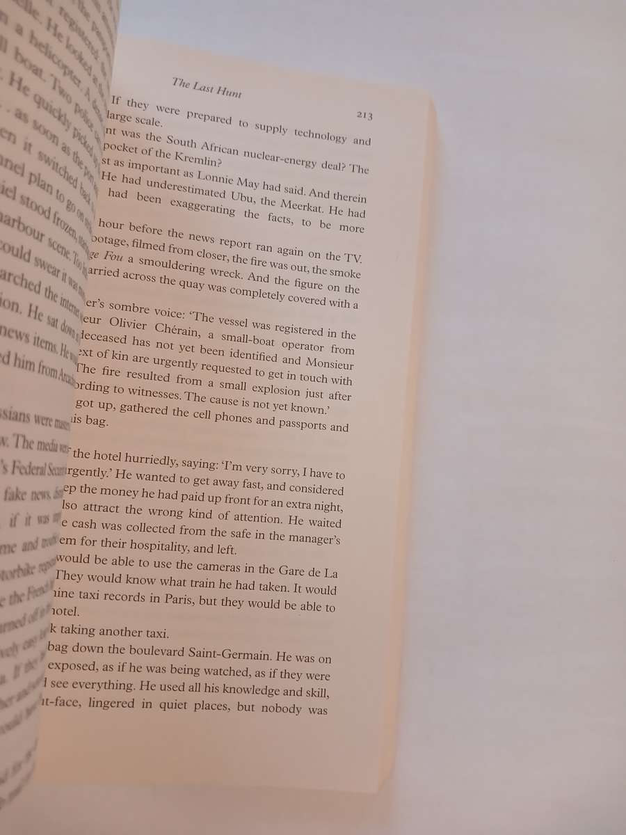 The Last Hunt by Deon Meyer