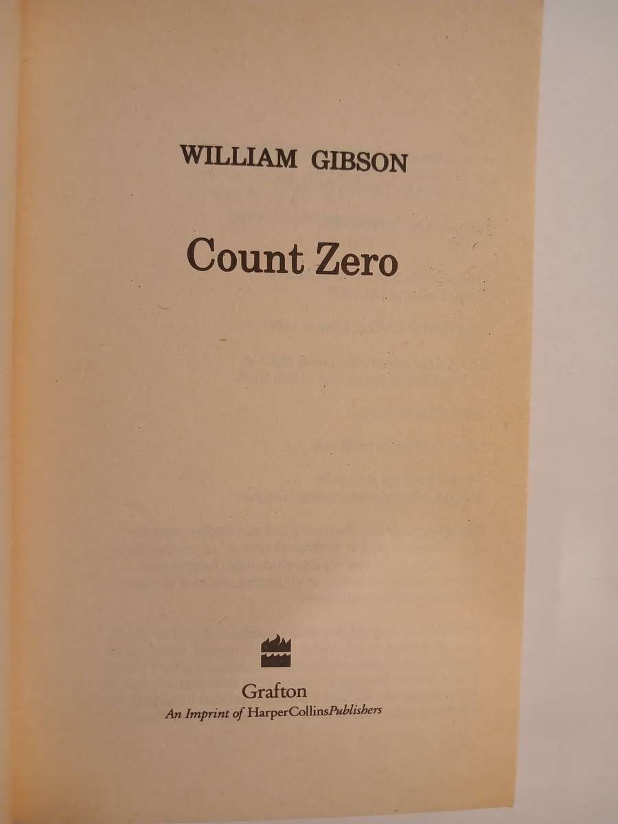 Count Zero by William Gibson