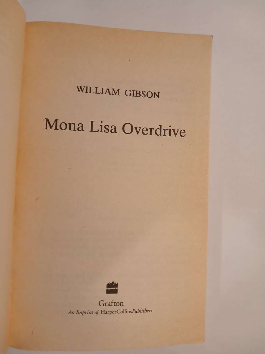 Mona Lisa Overdrive by William Gibson