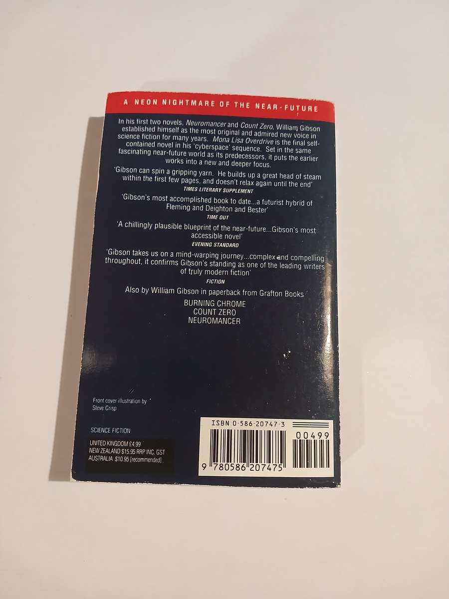 Mona Lisa Overdrive by William Gibson