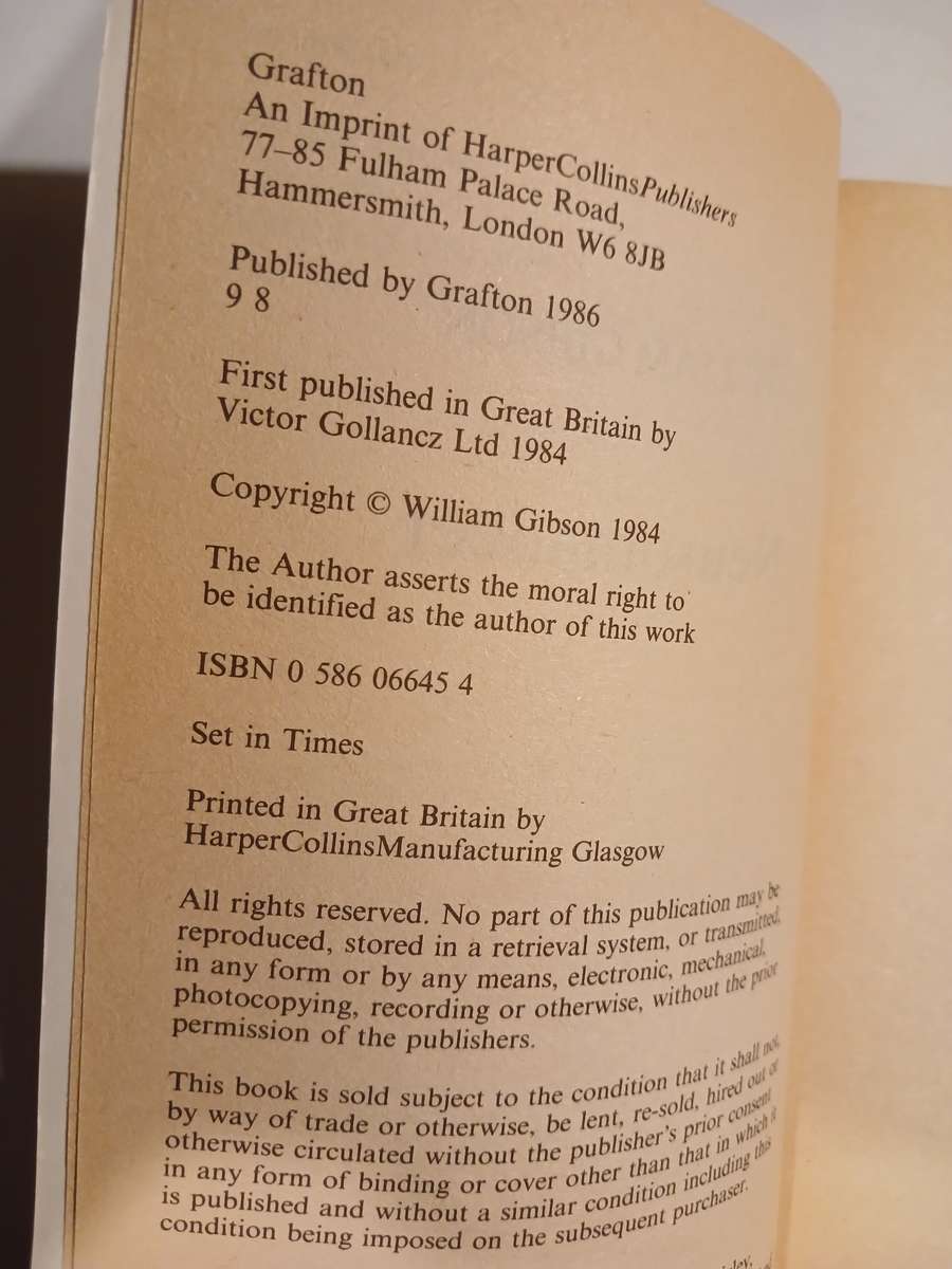 Neuromancer by William Gibson