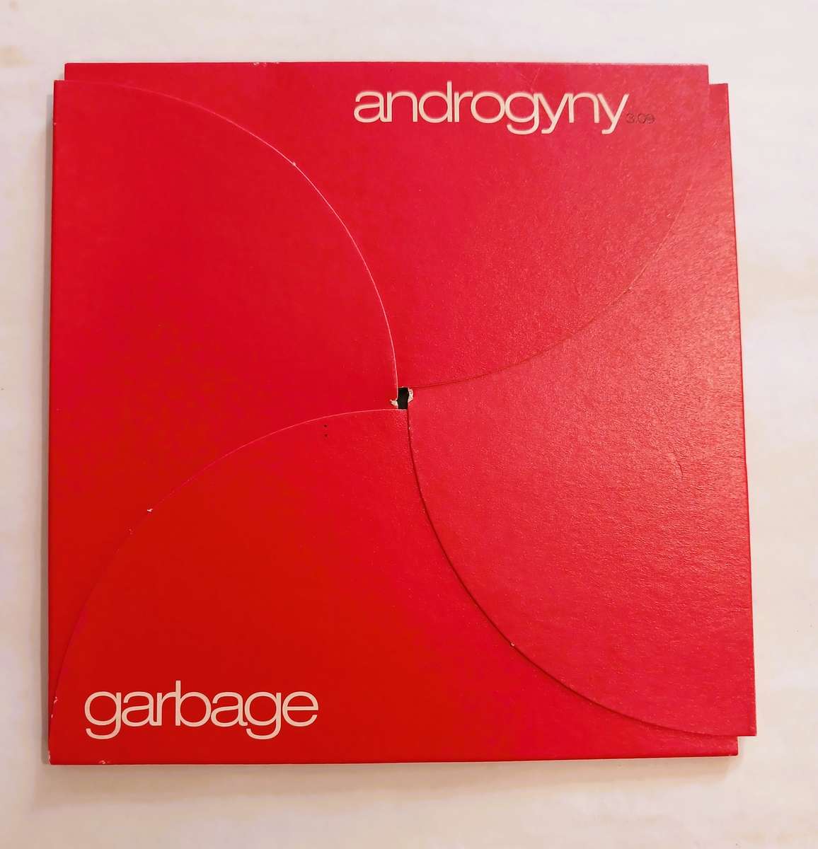 Garbage, Androgyny CD single, promo, UK