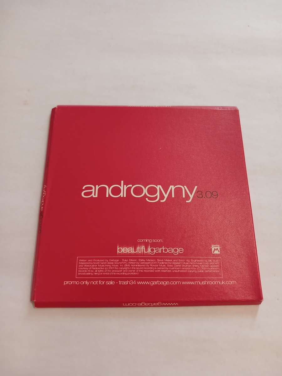 Garbage, Androgyny CD single, promo, UK