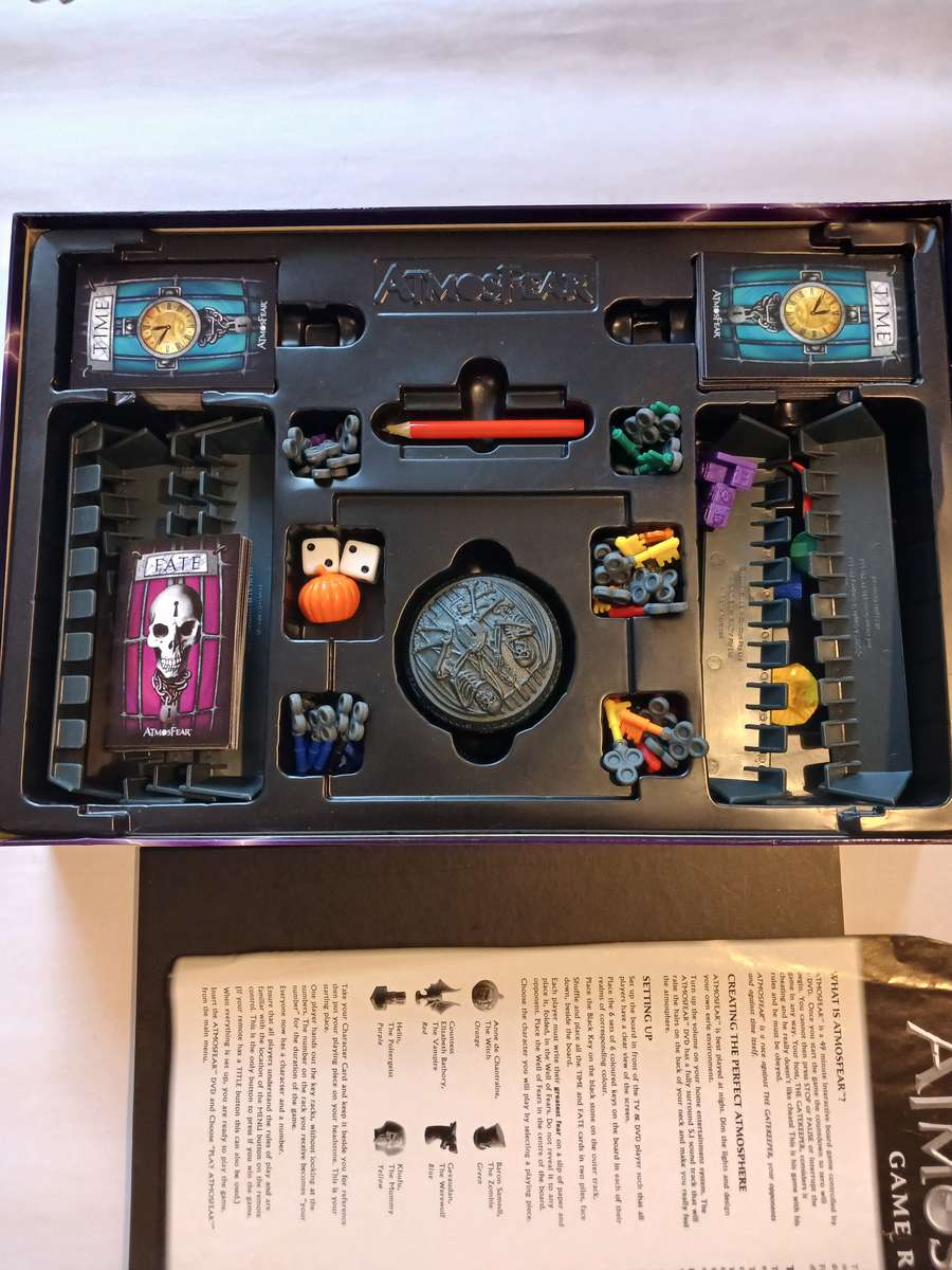 Atmosfear, The Gatekeeper, The DVD Board Game